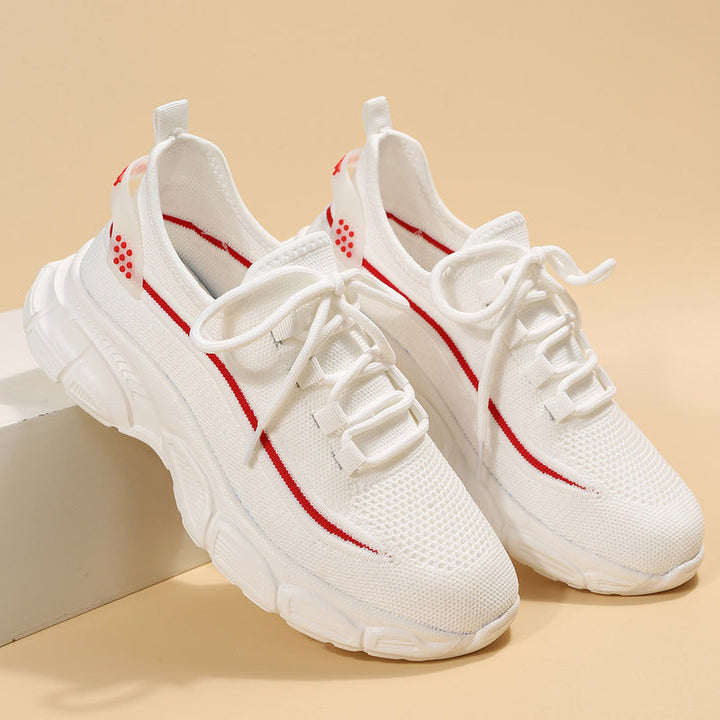 Liam | Lätta Vandringsskor Dam med Flyknit och Gummisula 1