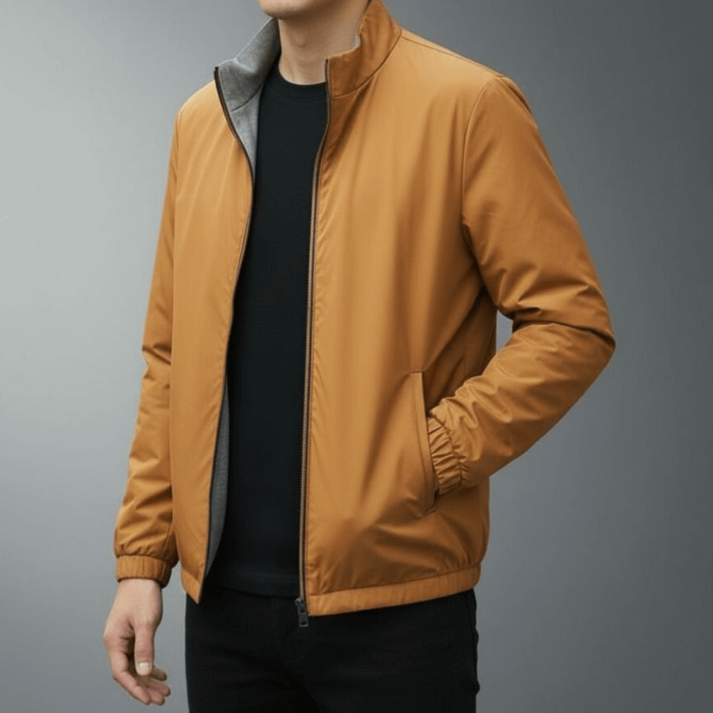 Liam | Lättvikts Vinterjacka Med Fleecefoder För Män 5