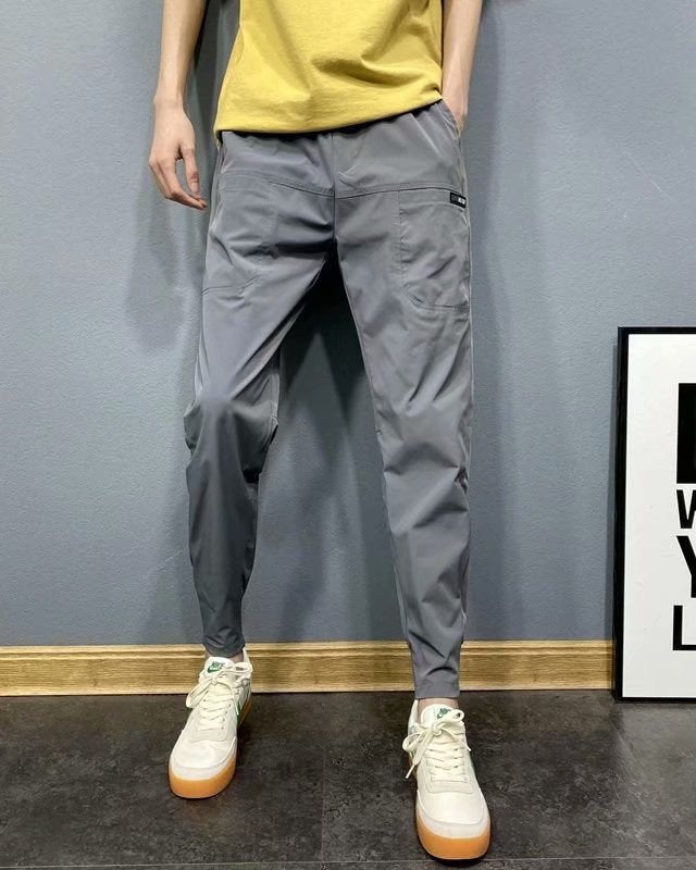 Liam | Slim Fit Herrbyxor med Justerbar Dragsko 3