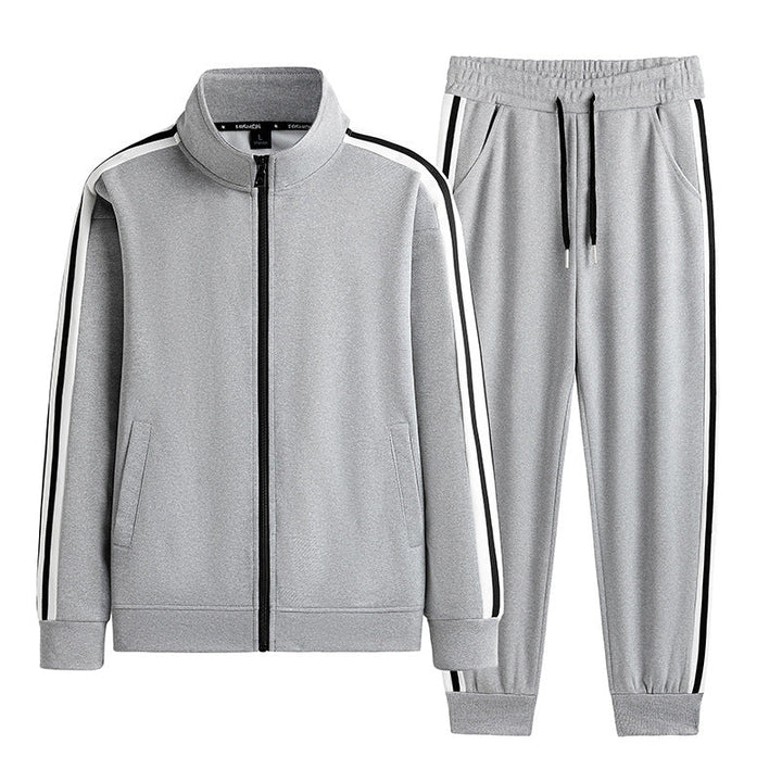 Liam | Slim Fit Långärmad Kofta Set för Sportig Stil 0