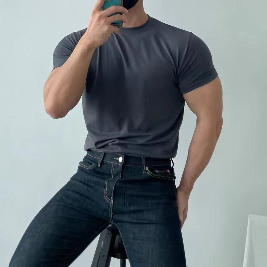 Liam | Slim Fit Snabbtorkande T-Shirt För Aktiv Livsstil 1