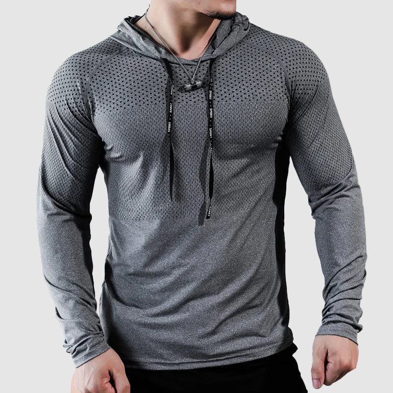 Liam | Slim Fit Träningshoodie med Snabbtorkande Design 1