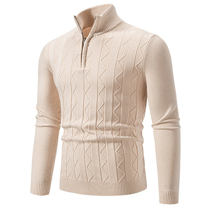 Liam | Slim Fit Vinterstickad Pullover 0