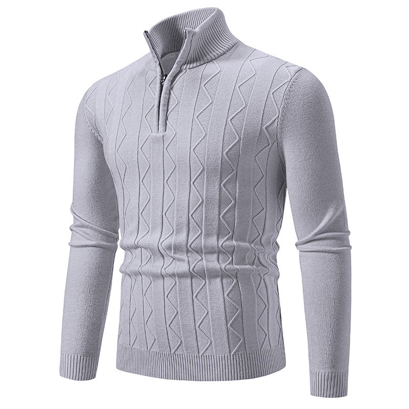 Liam | Slim Fit Vinterstickad Pullover 7