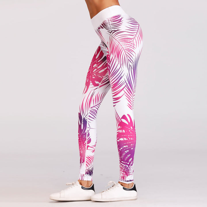 Liam | Stretchiga Hög Midja Yogaleggings för Aktiv Träning 3