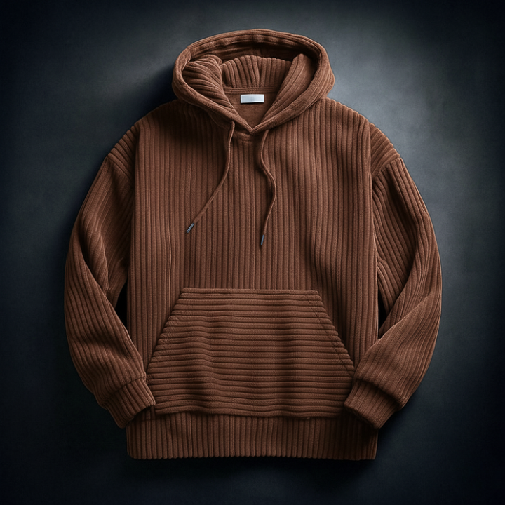 Liam | Strukturerad Hoodie med Avslappnad Passform 2