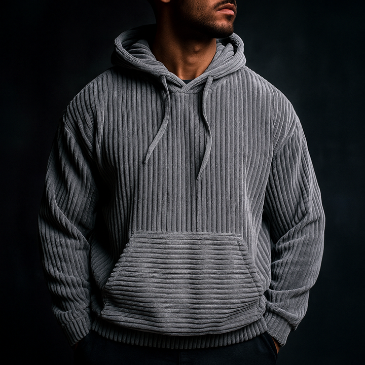 Liam | Strukturerad Hoodie med Avslappnad Passform 5