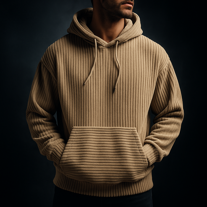 Liam | Strukturerad Hoodie med Avslappnad Passform 6