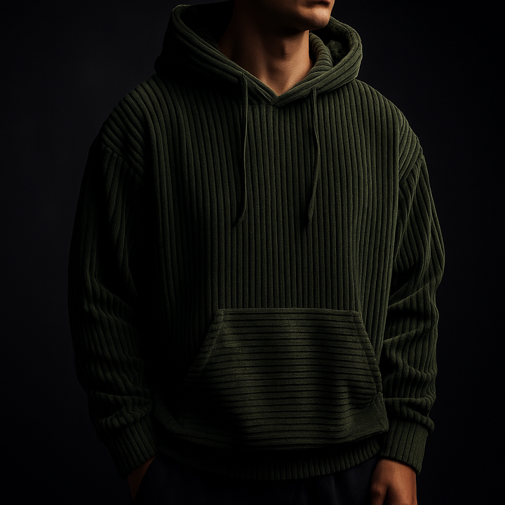 Liam | Strukturerad Hoodie med Avslappnad Passform 8
