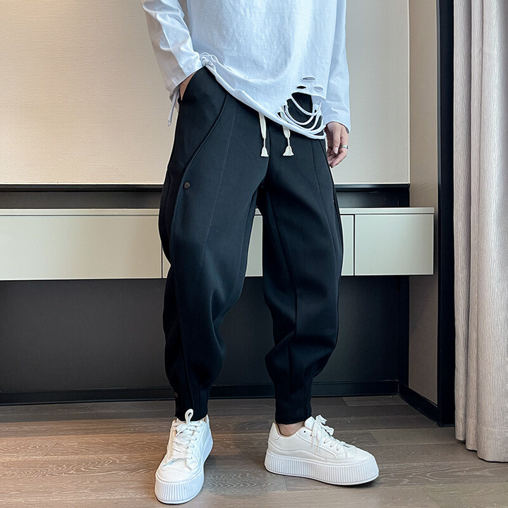 Liam | Tapered Joggers Med Funktionella Fickor 2