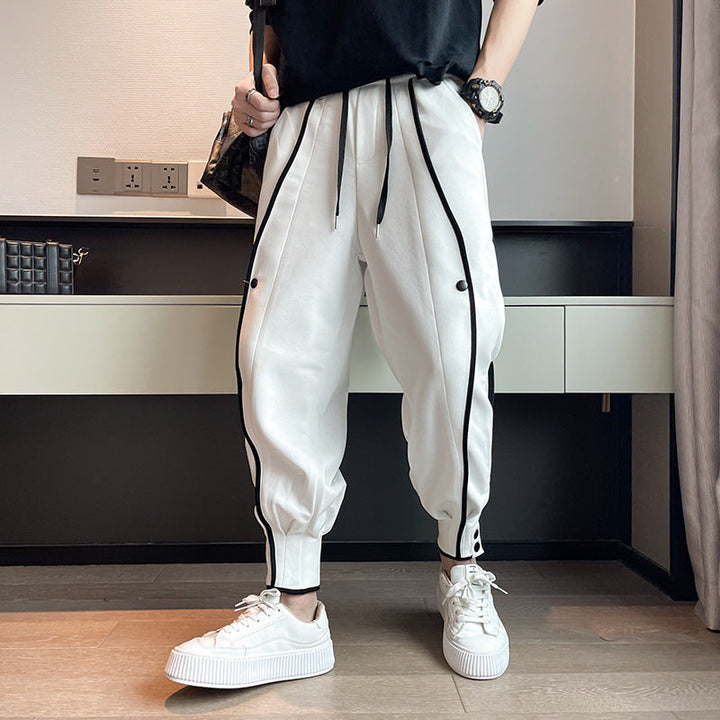 Liam | Tapered Joggers Med Funktionella Fickor 4