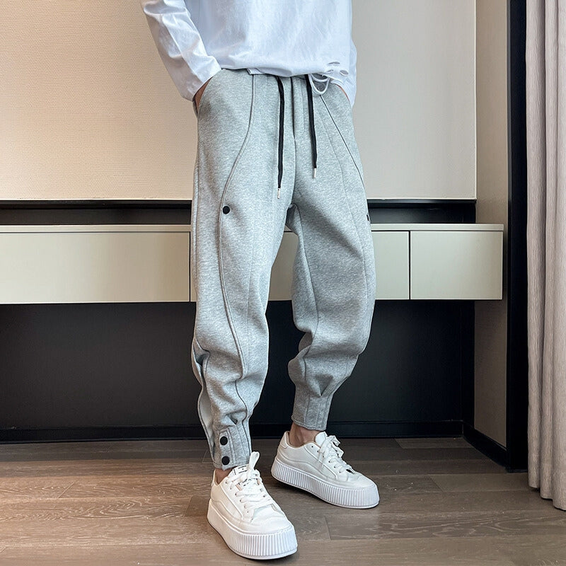 Liam | Tapered Joggers Med Funktionella Fickor 6