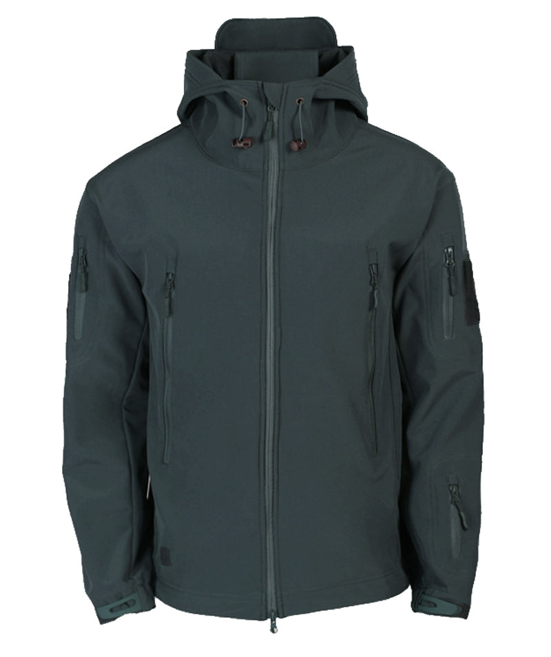 Liam | Vattentät Softshell Jacka Herr med Huva och Flera Fickor 7