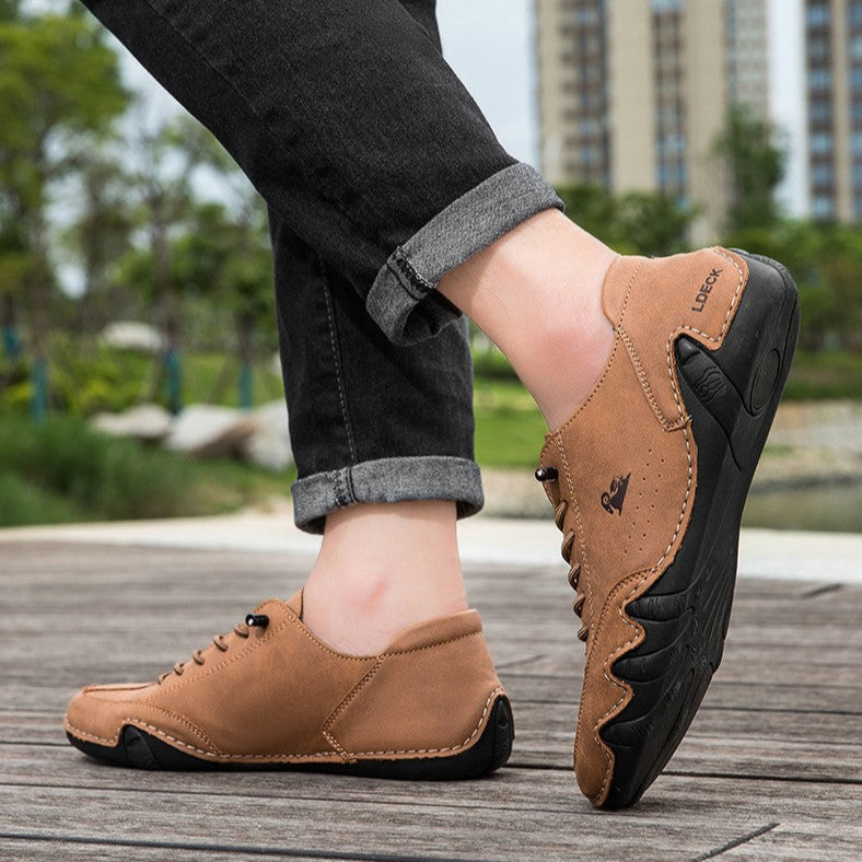 Lucas | Bekväm Låg Slip-On Skor med Elastiska Band 4