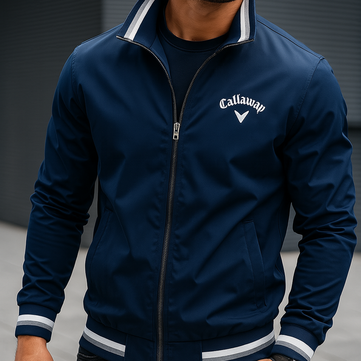 Lucas | Elegant Höst Blousonjacka med Ribbad Kant 2