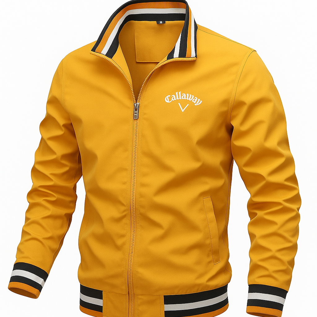 Lucas | Elegant Höst Blousonjacka med Ribbad Kant 4