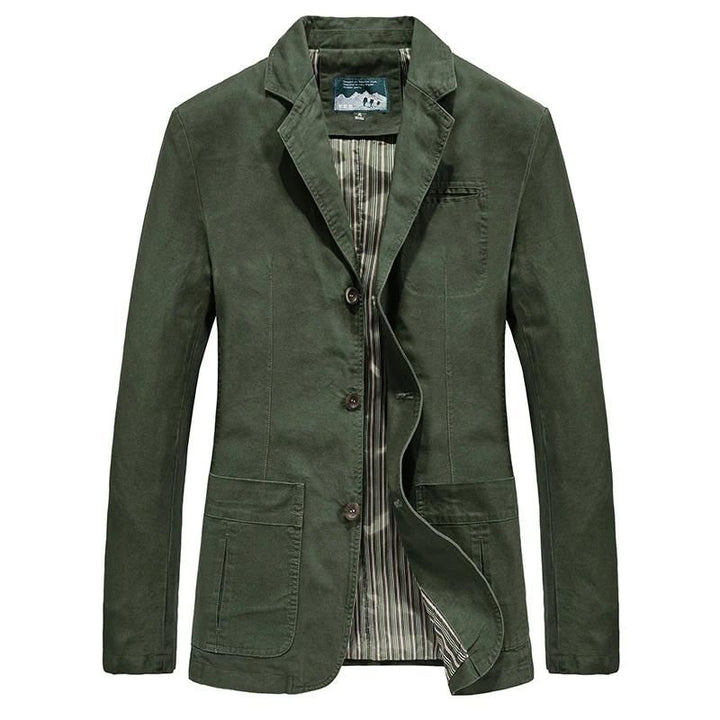 Mångsidig Övergångsjacka för Män med Modern Stativkrage | Hållbart Manchester för Smart-Casual Stil 1