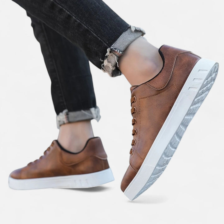 Mångsidiga Sneakers | Snörning och Halkskydd för Vardagskomfort | Andningsbar Design 5