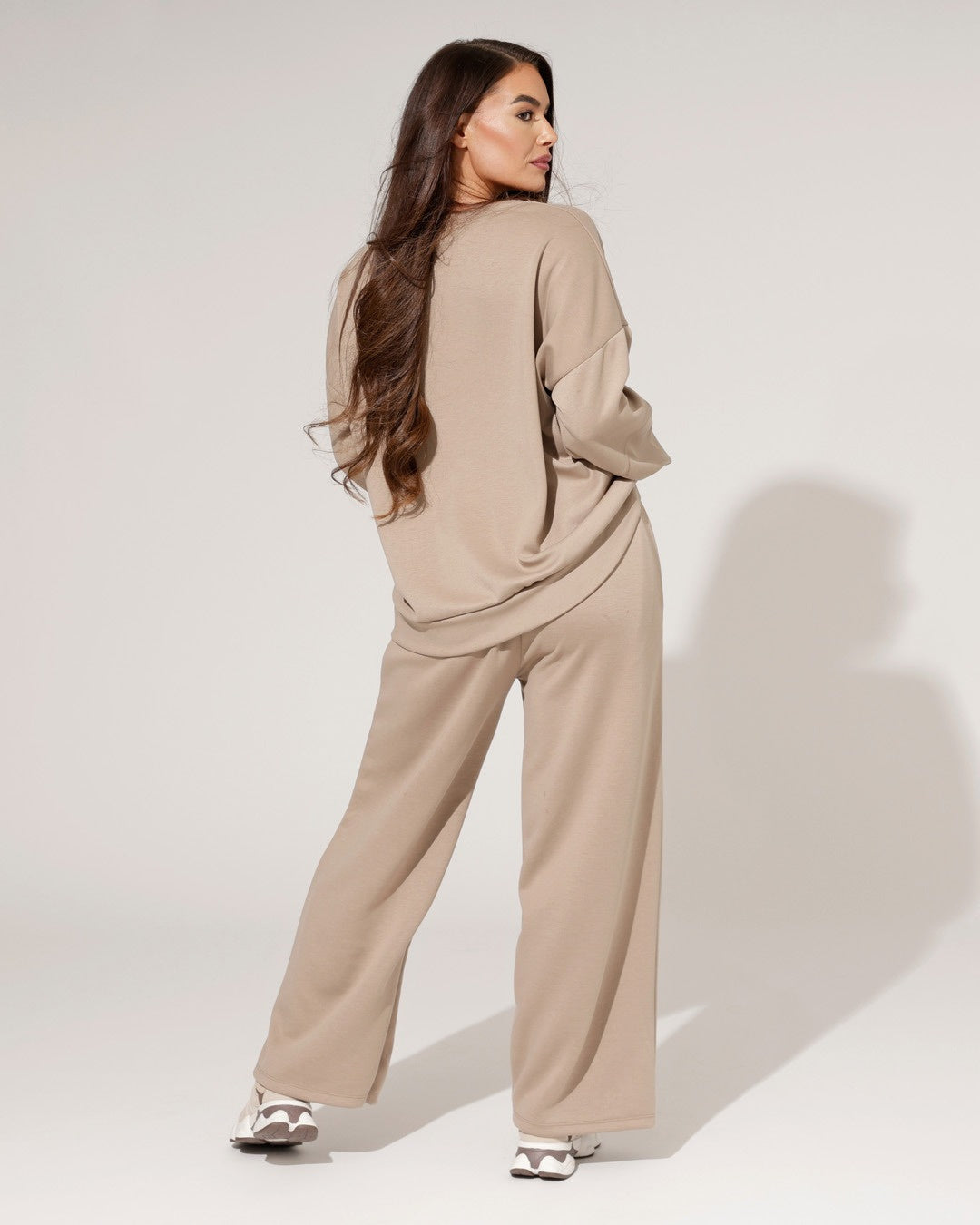 Mason | Avslappnad Loungewear Set med Vida Byxor och Lös Tröja 3