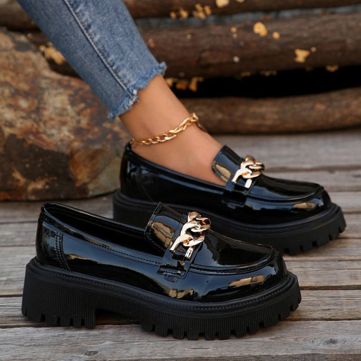 Mason | Bekväma Slip-On Skor Dam med Rund Tå 0
