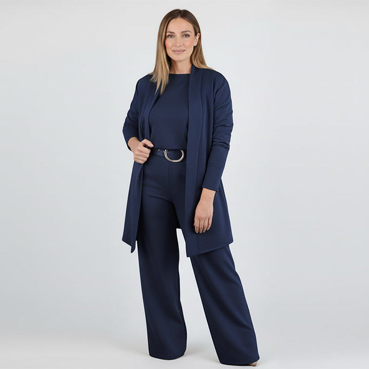 Mason | Chic Tredelat Set med Kofta och Byxor 2