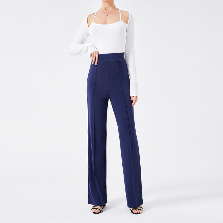 Mason | Elegant Hög Midja Klockbyxor med Smickrande Passform 4