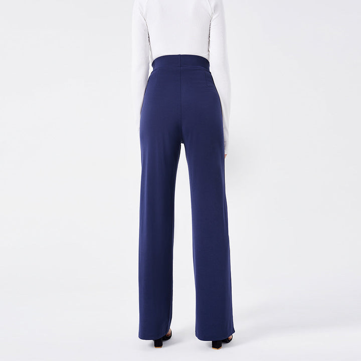 Mason | Elegant Hög Midja Klockbyxor med Smickrande Passform 6