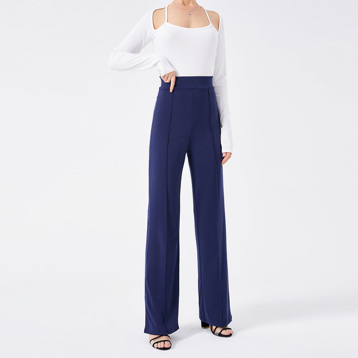 Mason | Elegant Hög Midja Klockbyxor med Smickrande Passform 9