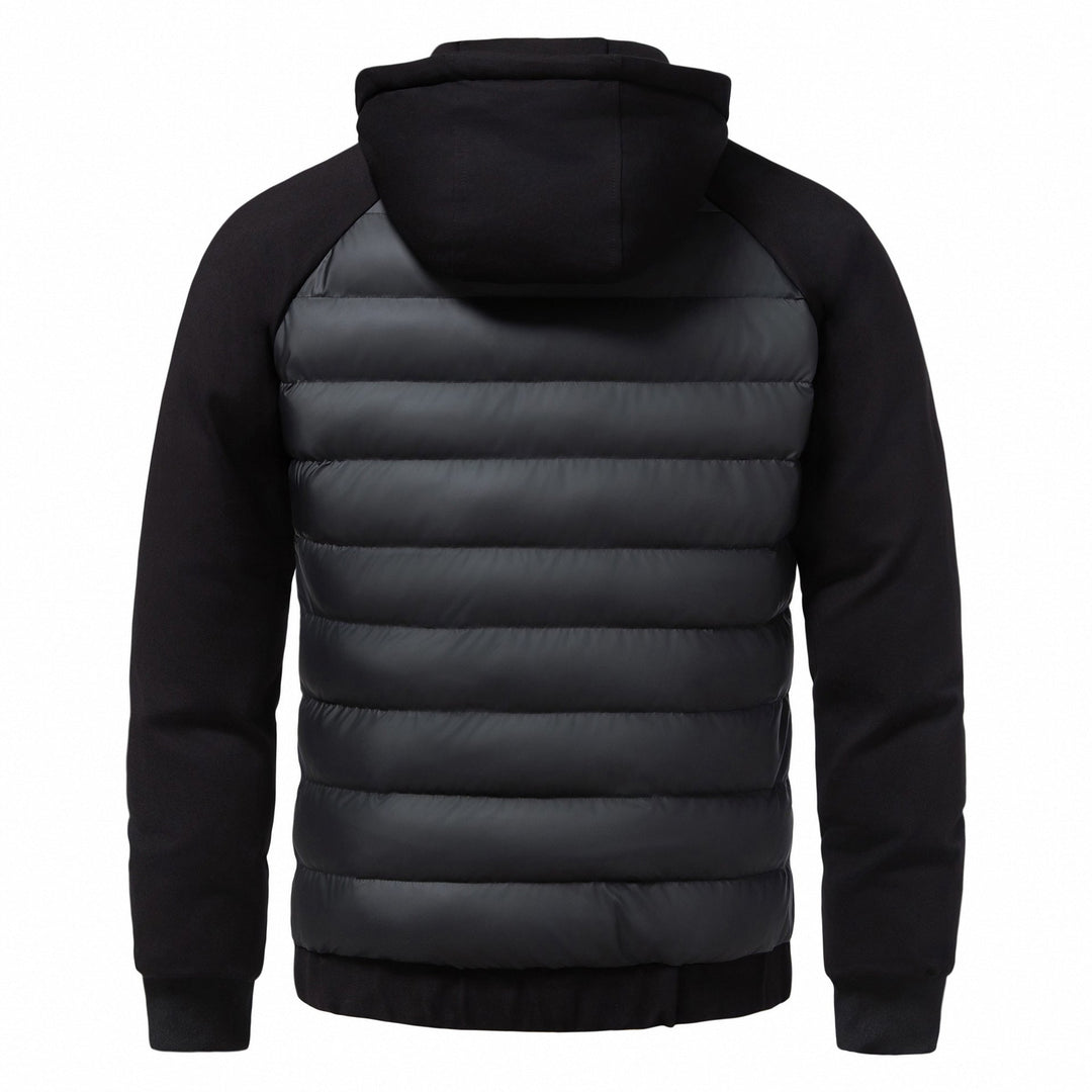 Mason | Elegant Höstkappa Dam i Konstläder med Huva 2