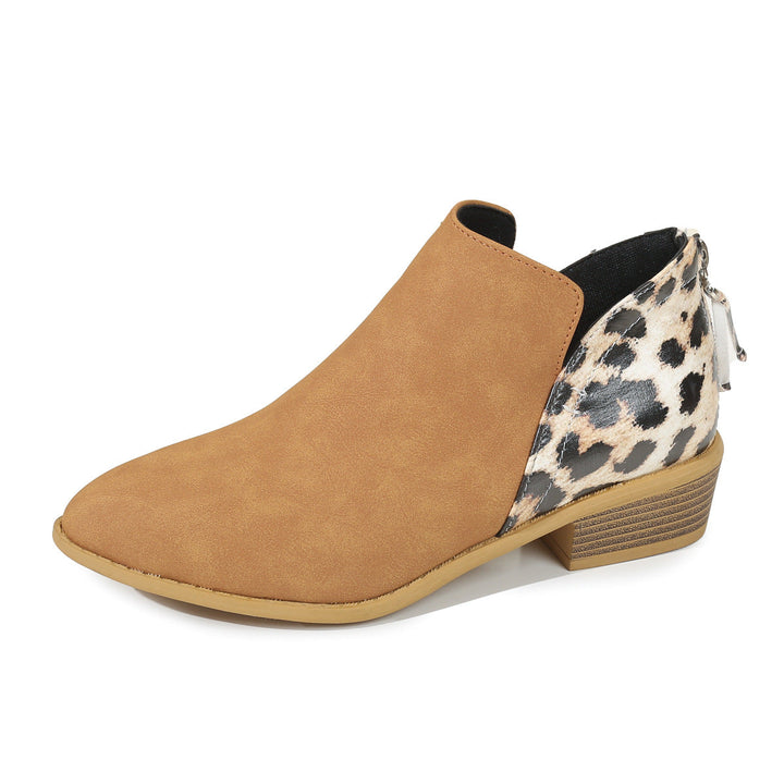 Mason | Elegant Leopard Print Ankle Boots 4