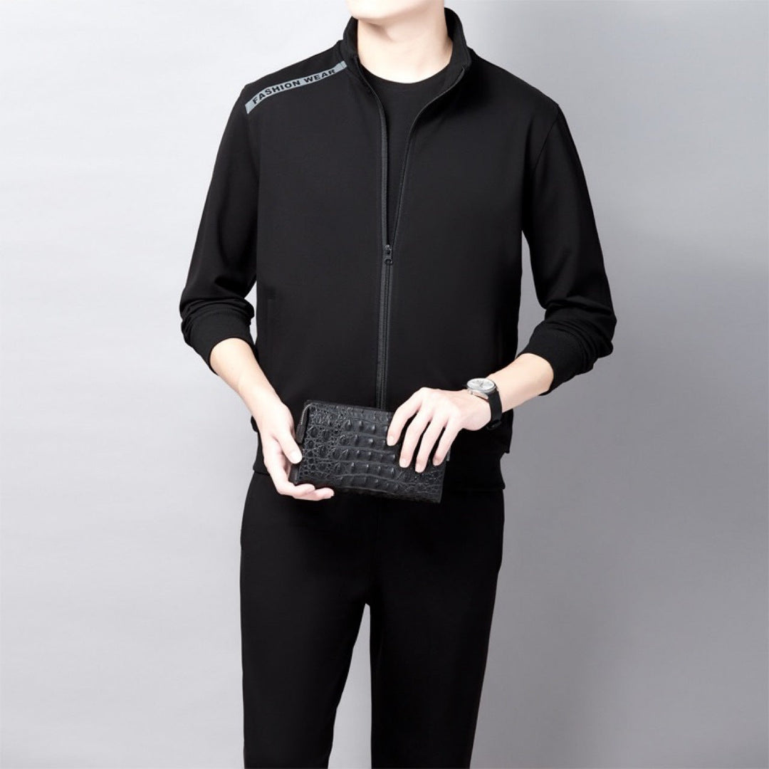 Mason | Elegant Tvådelad Sportset med Zip-Up Jacka 1