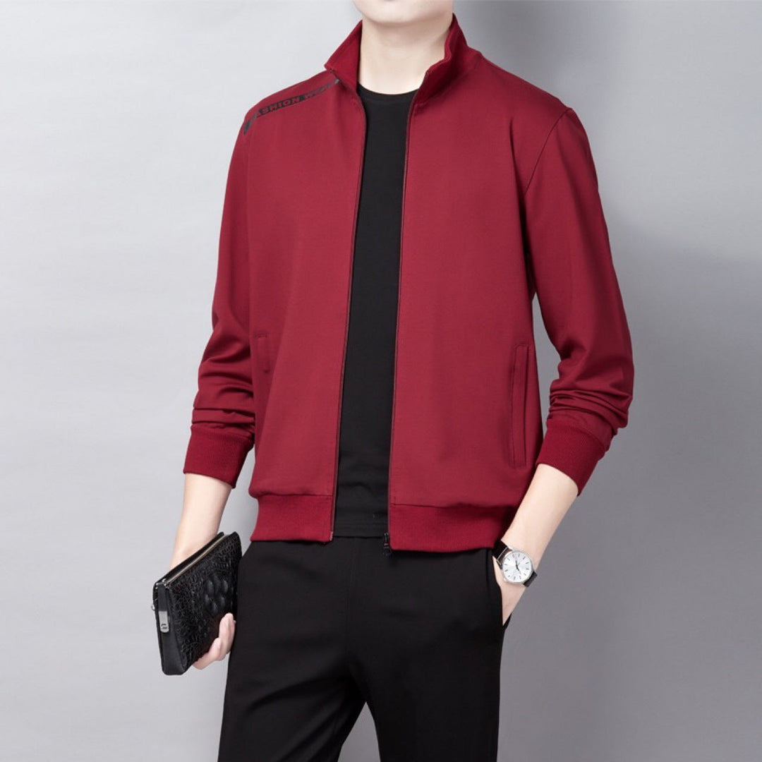 Mason | Elegant Tvådelad Sportset med Zip-Up Jacka 2