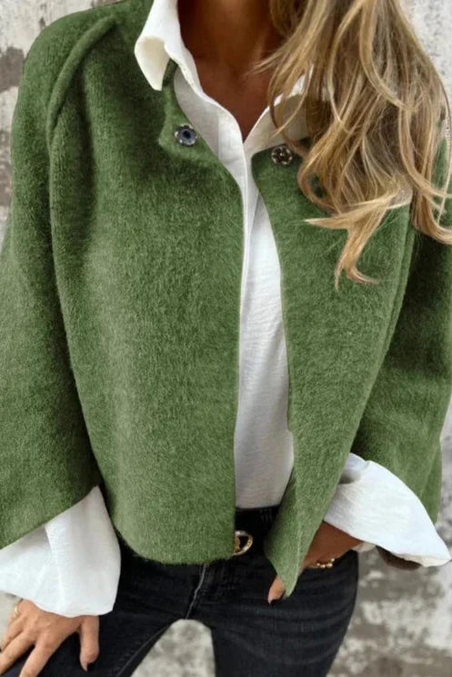 Mason | Modern Kortsleeve Jacka med Utsvängda Ärmar för Våren 2