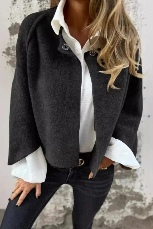 Mason | Modern Kortsleeve Jacka med Utsvängda Ärmar för Våren 4