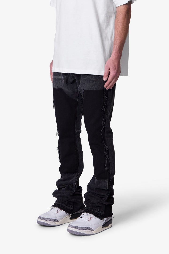 Mason | Slim Fit Flare Jeans med Paneldesign 3
