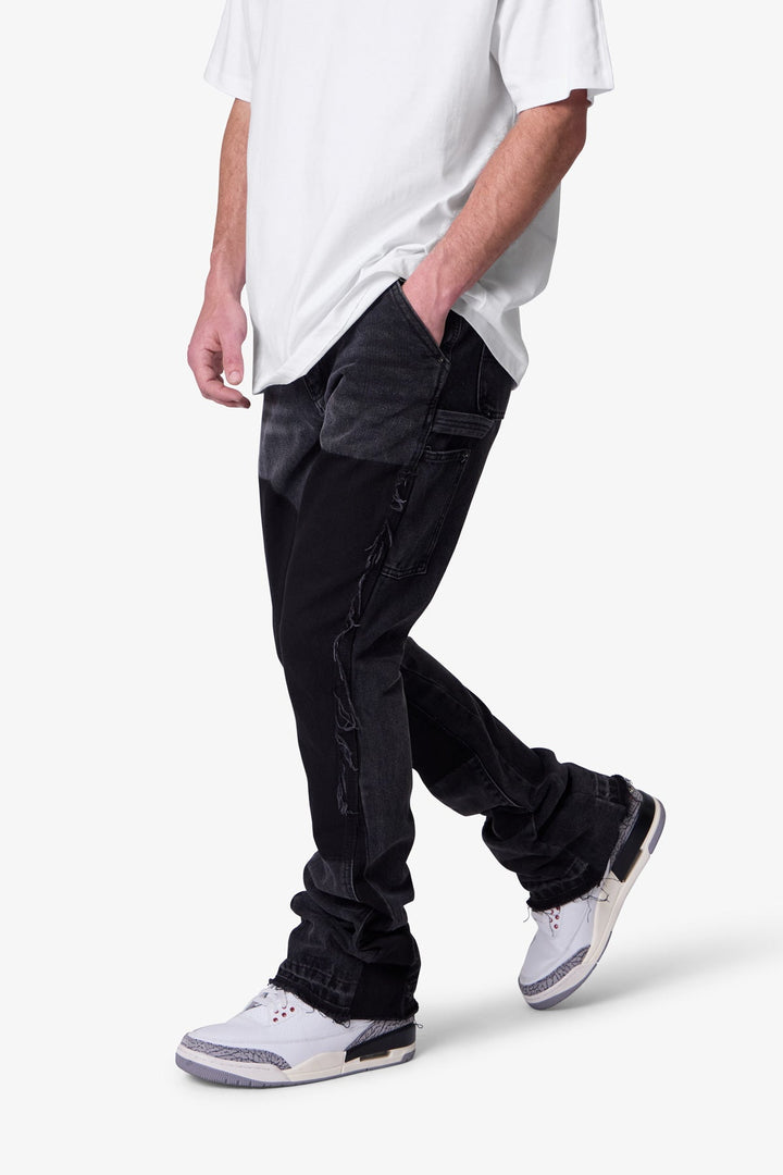 Mason | Slim Fit Flare Jeans med Paneldesign 7