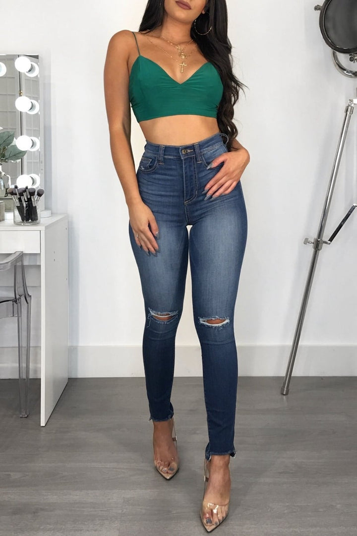Mason | Slim Fit Höftlyftande Jeans för Elegant Silhuett 2