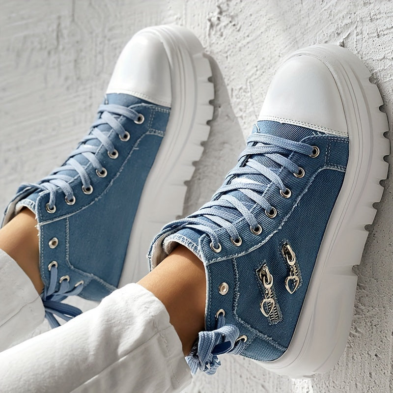 Mason | Trendiga Platåsneakers Med Grov Sula 1