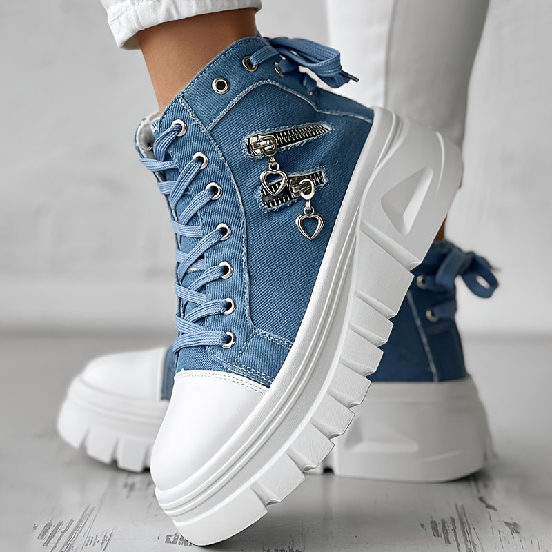 Mason | Trendiga Platåsneakers Med Grov Sula 2
