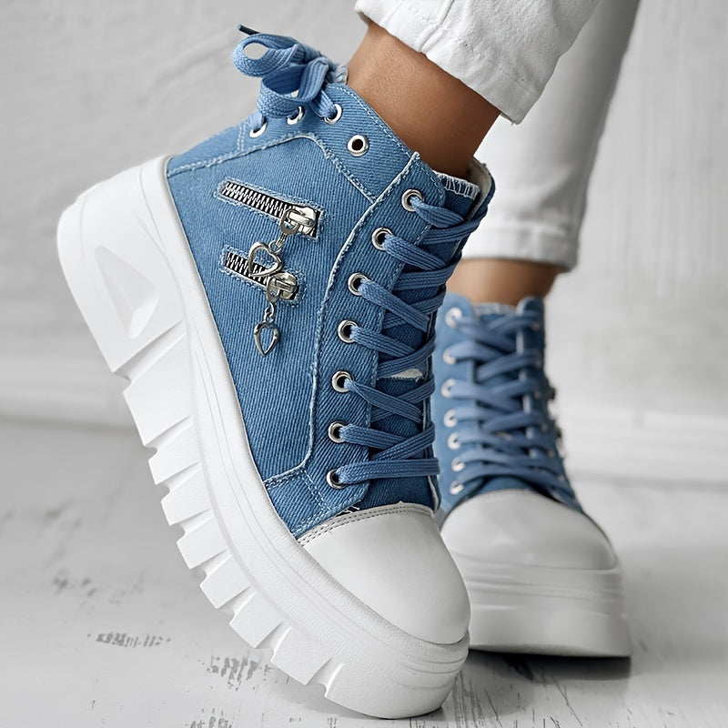 Mason | Trendiga Platåsneakers Med Grov Sula 3