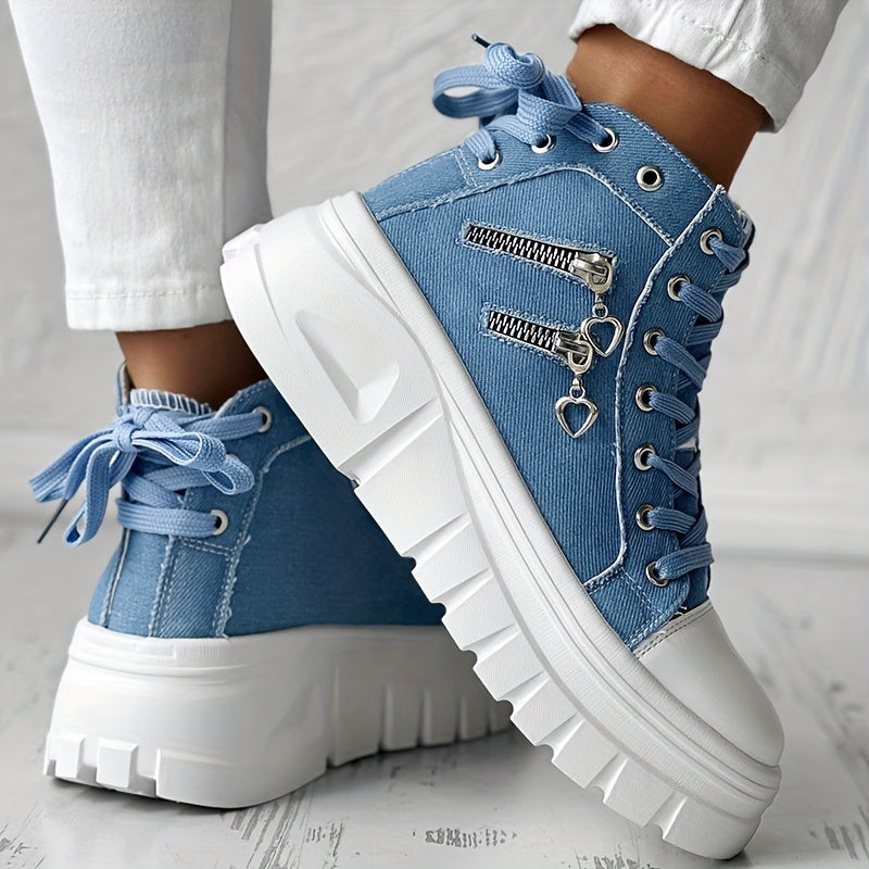Mason | Trendiga Platåsneakers Med Grov Sula 4