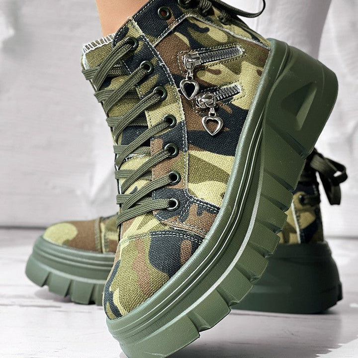 Mason | Trendiga Platåsneakers Med Grov Sula 8