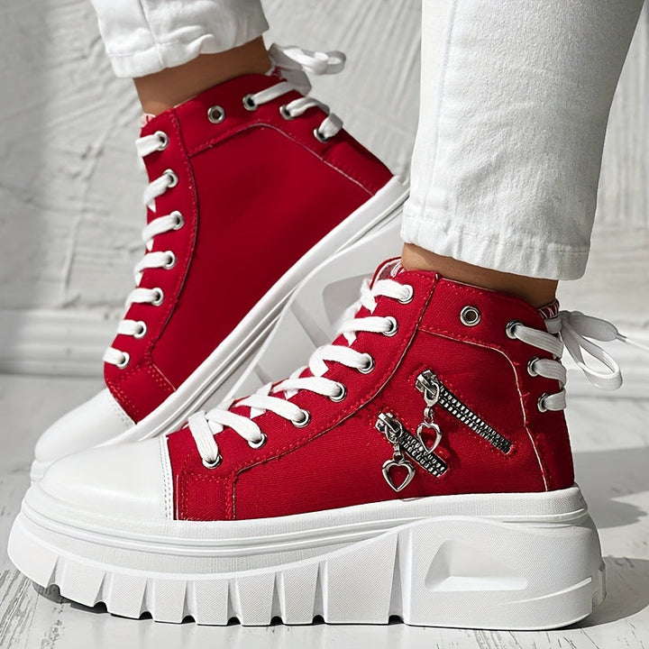 Mason | Trendiga Platåsneakers Med Grov Sula 9