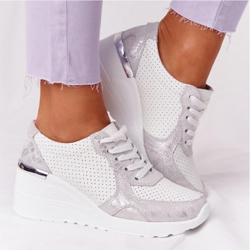 Mia | Andningsbara Damsneakers Med Luftkudde Och Flexibel Sula 4