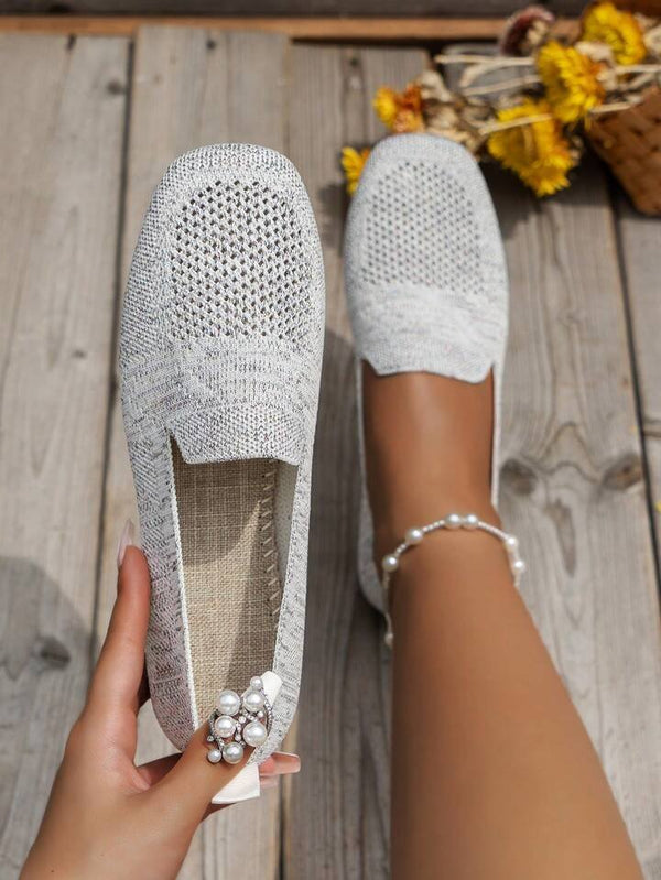 Mia | Andningsbara Flexibla Loafers för Kvinnor 12