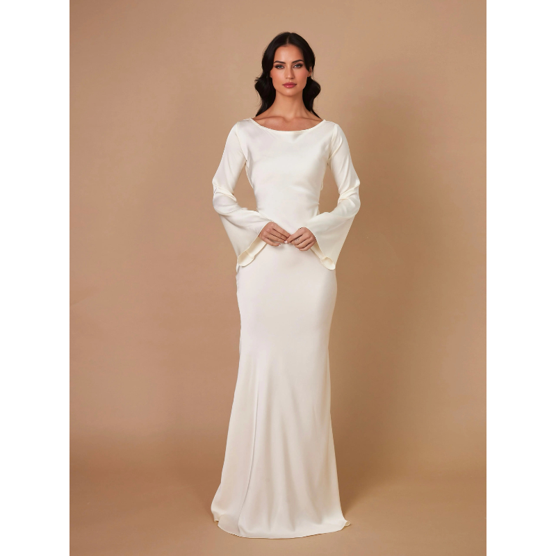 Mia | Elegant Flödande Maxiklänning 1