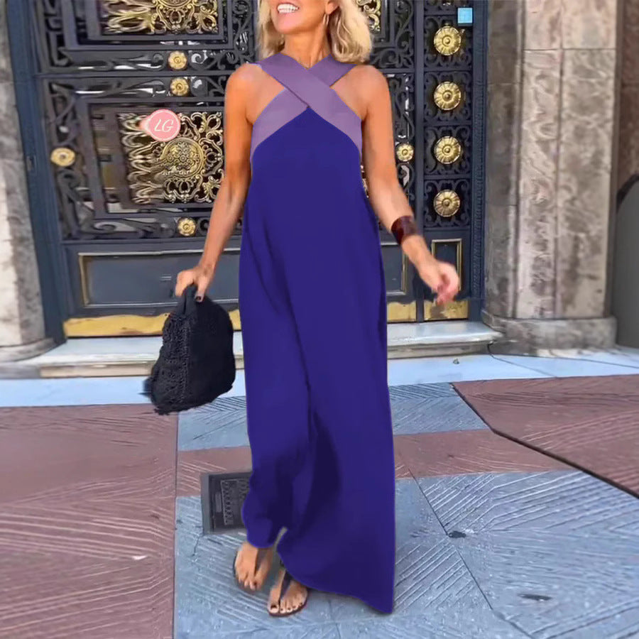 Mia | Elegant Omlott Maxiklänning för Damer 9