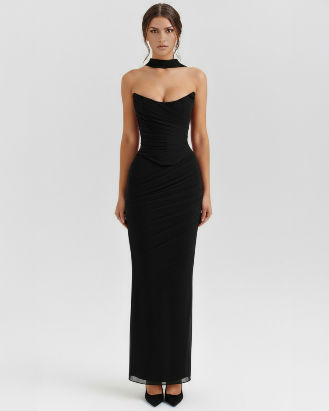 Mia | Elegant Tre-delad Maxi Set 0