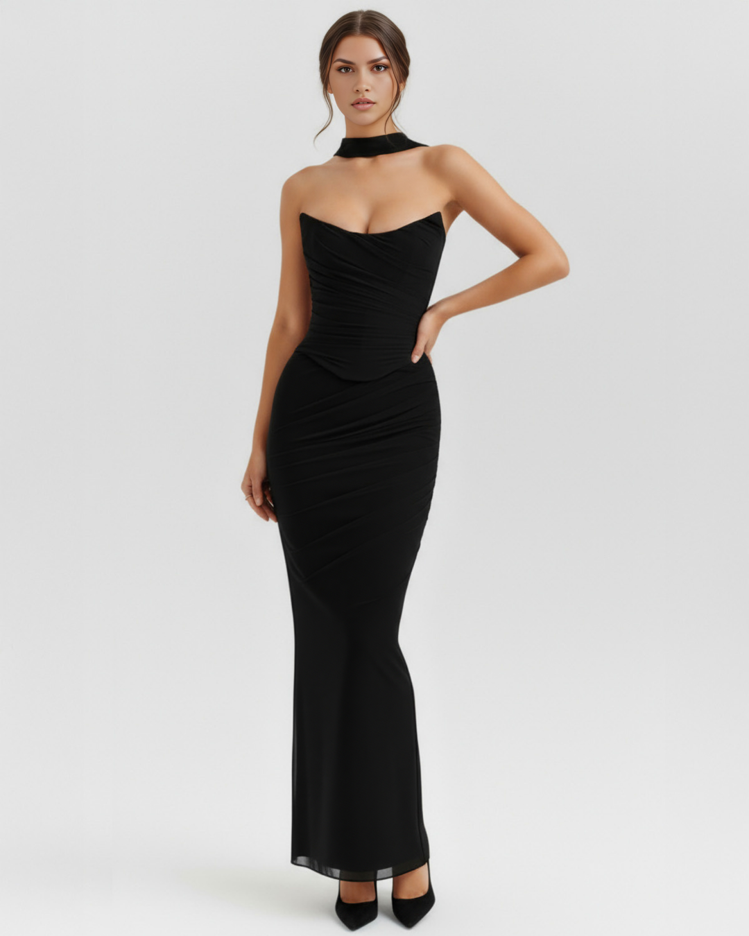Mia | Elegant Tre-delad Maxi Set 3