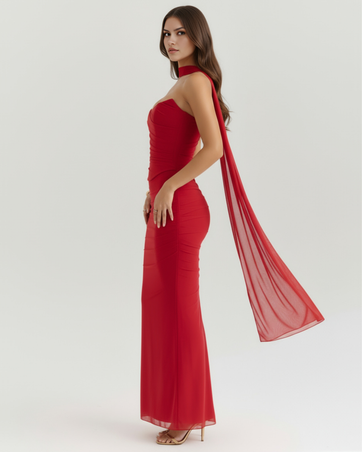Mia | Elegant Tre-delat Set med Maxi Kjol 4